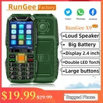 Newest Arriver 518/X9 Rugged Senior Cellphone 2G Flashlig Big Battery Long Standby Time,Elderly/Children/ Students/Mobile Phones