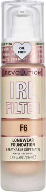 Revolution IRL Filter Longwear Foundation F6, makeup 23 ml