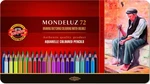 KOH-I-NOOR Mondeluz 3727/72 Coffret crayons aquarelle 72 pièces