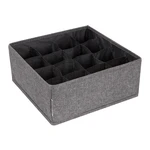 Szary organizer do szuflady z 16 przegródkami Bigso Box of Sweden Drawer