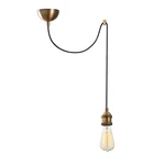 Lampa wisząca w kolorze brązu Opviq lights Kabluni