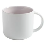 Biały kubek porcelanowy z różowym wnętrzem Maxwell & Williams Tint, 440 ml