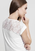 Dámské tričko Top Laces bílé