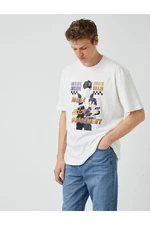 Koton Anime Oversized Printed T-Shirt