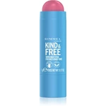 Rimmel Kind & Free multifunkčné líčidlo na oči, pery a tvár odtieň 003 Pink Heat 5 g