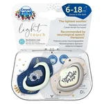 CANPOL BABIES Set symetrických silikonových dudlíků light touch 6 - 18 m sleepy koala modrý CANPOL BABIES Set symetrických silikonových dudlíků light touch 6 - 18 m sleepy koala modrý