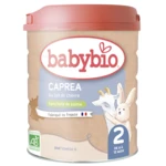 BABYBIO Caprea 2 plnotučné kozí kojenecké BIO mléko 800 g