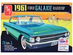 Skill 2 Model Kit 1961 Ford Galaxie Hardtop 3-in-1 Kit 1/25 Scale Model by AMT