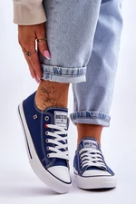 Women's Big Star Sneakers Navy Blue