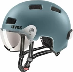 UVEX Rush Visor Deep Turquoise Matt 55-58 Kerékpár sisak