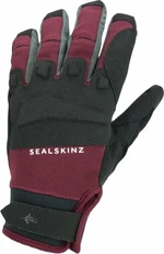 Sealskinz Waterproof All Weather MTB Glove Black/Red 2XL Cyklistické rukavice