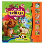 FONI BOOK Zvuková knížka domácí zvírata objevuj zvuky CZ verze