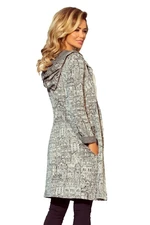 Hooded cardigan with Numoco pockets