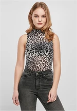 Women's snowleo sleeveless mesh body