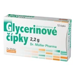 DR.MULLER Glycer.čapíky 2,2g 12 ks