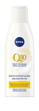 Nivea Čistiace pleťové mlieko proti vráskam Q10 Plus 200 ml