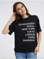 Black women's T-shirt Noisy May Millie - Women's