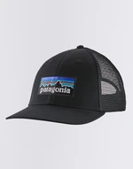 Patagonia P-6 Logo LoPro Trucker Hat Black