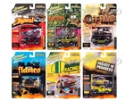 "Street Freaks" 2023 Set A of 6 Cars Release 2 1/64 Diecast Model Cars by Johnny Lightning