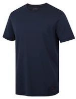 Husky Tee Base M L, dark blue Pánské bavlněné triko