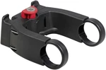 KLICKfix Handlebar Adapter E witch Lock Negru/Roșu Adaptor