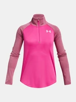 Under Armour Tech Triko dětské Růžová