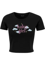 Girls' T-shirt black