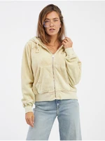 Beige Women's Diesel Zipper Hoodie - Women