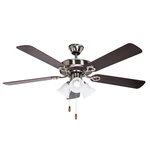 52'' Indoor Ceiling Fan Light 5-Blades Reversible Blades Motor for Dining Living Room Bedroom
