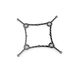 Happymodel Cine8 Spare Part Replace Bottom Plate Board 3K Carbon Fiber for Mounting Motor RC Drone FPV Racing