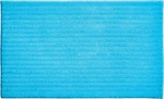 GRUND Koupelnová předložka RIFFLE tyrkysová Rozměr: 60x100 cm