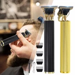 Men's Electric Shaver Kit Low Noise USB Charging Waterproof Hair Chipper Set With 4 Limit Comb