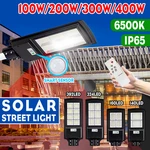 140/160/324/392LED 100/200/300/400W LED Solar Panel Street Light PIR Motion Sensor Wall Lamp + Remote Home