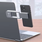 YOUFO FY25 2-IN-1 Dual Monitor Display Magnetic Macbook Stretching Side Mobile Phone Holder Mount Desktop Phone Holder f