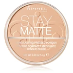 Rimmel Stay Matte púder odtieň 004 Sandstorm 14 g