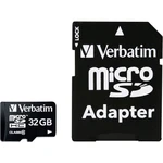 Verbatim MICRO SDHC 32GB CL 10 ADAP pamäťová karta micro SDHC 32 GB Class 10 vr. SD adaptéru
