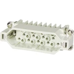 Harting 09 21 015 3001 vložka pinového konektora Han® D 15 + PE krimpované  1 ks
