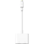 Belkin Apple iPad / iPhone / iPod adaptér [1x dokovacia zástrčka Apple Lightning - 2x zásuvka Apple Lightning]  biela