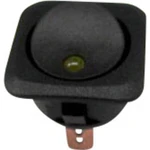 TRU COMPONENTS kolískový spínač do auta TC-R13-203L-SQ YELLOW 12 V/DC 25 A 1x vyp/zap s aretáciou  1 ks