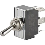 TRU COMPONENTS TC-R13-28B-01 pákový spínač 250 V/AC 10 A 2x zap/zap  s aretáciou 1 ks
