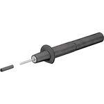 Stäubli PP115/2  bezpečnostný skúšobný hrot konektor 4 mm CAT II 1000 V čierna  1 ks