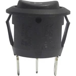 TRU COMPONENTS kolískový spínač R13-112D B/B PR.I-O-II 250 V/AC 6 A 1x zap/vyp/zap  s aretáciou/0/s aretáciou  1 ks