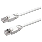 Bachmann 940.053 RJ45 sieťové káble, prepojovacie káble CAT 5e S/FTP 5.00 m sivá samozhášavý, s ochranou 1 ks