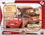 Puzzle 12 Cars Blesk & Burák tvary