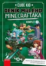 Deník malého Minecrafťáka komplet 2 - dárkový box (komplet) - Cube Kid