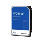 Pevný disk 3,5" Western Digital Blue 4TB (WD40EZAZ) pevný disk • kapacita 4 TB • rozhraní SATA • provedení 3,5" • vyrovnávací paměť 256 MB • 5 400 ot.
