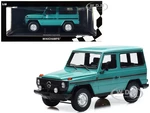 1980 Mercedes-Benz G-Model (SWB) Turquoise with Black Stripes Limited Edition to 504 pieces Worldwide 1/18 Diecast Model Car by Minichamps