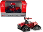 Case AFS Connect Steiger 580 Quadtrac Tractor with Tracks Red "Case IH Agriculture" "Prestige Collection" 1/64 Diecast Model by ERTL TOMY