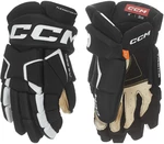 CCM Tacks AS 580 SR 15 Black/White Rękawice hokejowe
