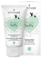 ATTITUDE Prírodný krém na unavené nohy Blooming Belly nielen pre tehotné s mätou 150 ml